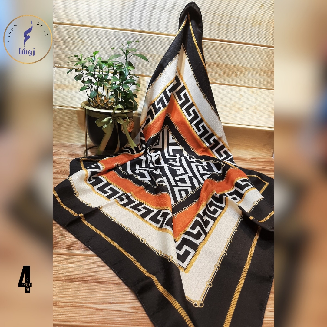مینی اسکارف طرح دار
